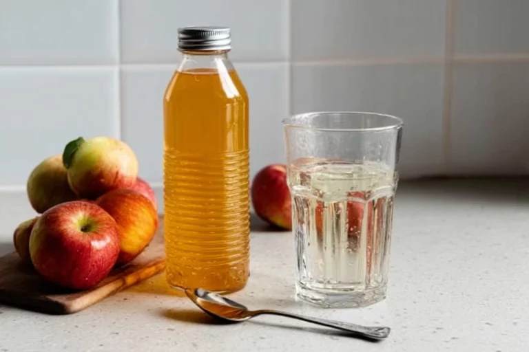 Apple Cider Vinegar and Cranberry Juic 1