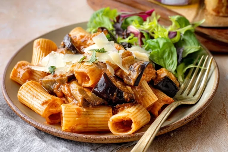 Baked Rigatoni Alla Norma Recipe