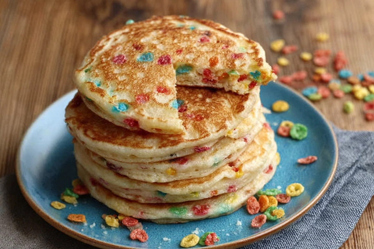 Fruity Pebbles Pancakes Recipe