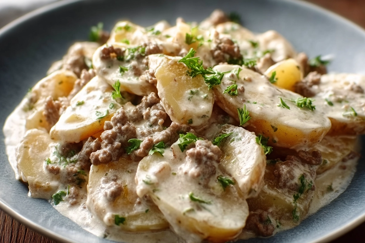 Potato Stroganoff