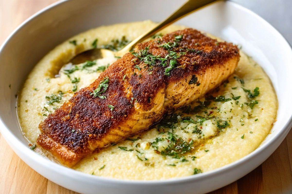 Salmon and Grits