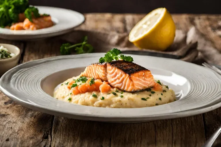 Salmon and Grits