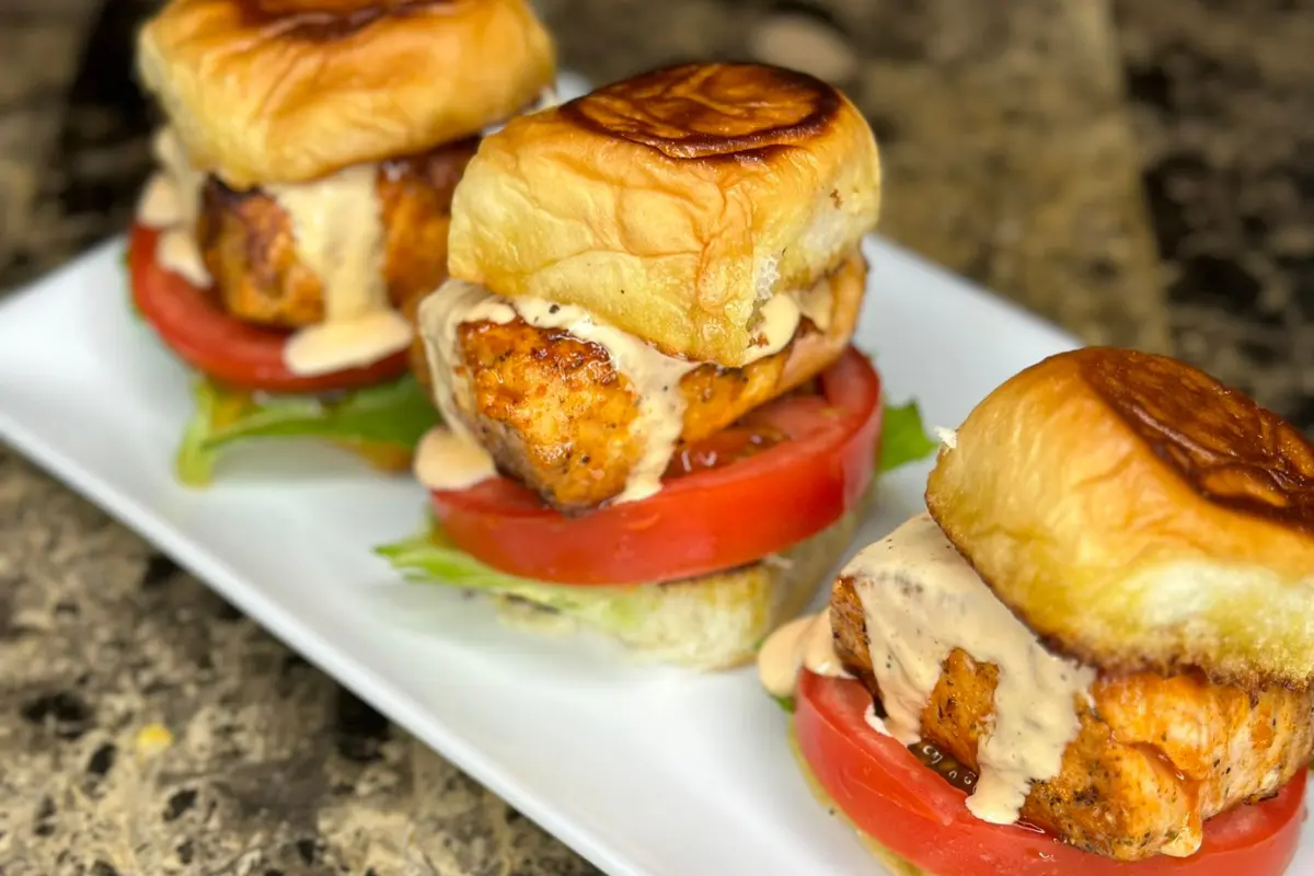 Mini Salmon Sandwiches