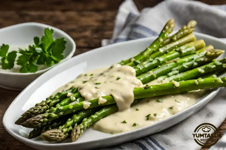 creamed asparagus