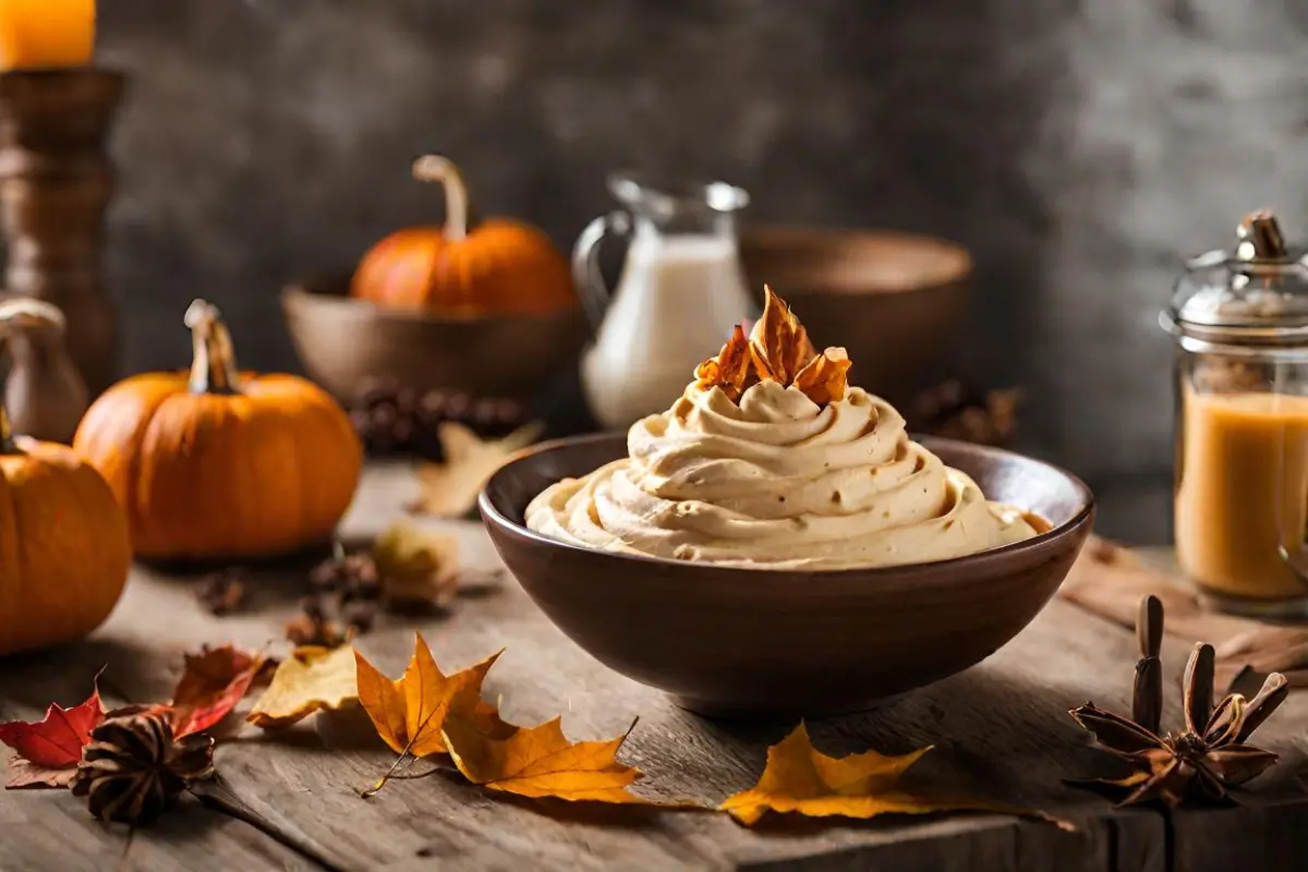 pumpkin whipped cream