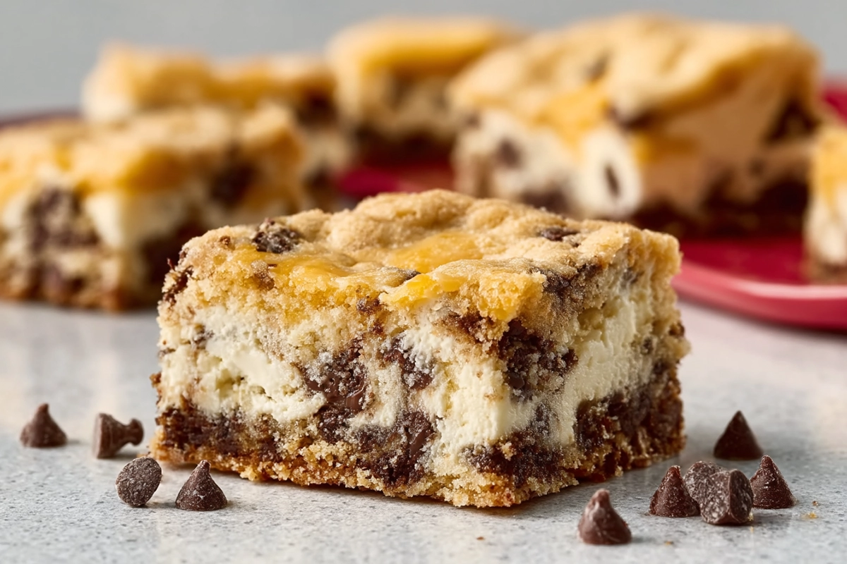 Chocolate Chip Cheesecake Bars Recipe 4 Chocolate Chip Cheesecake Bars Recipe