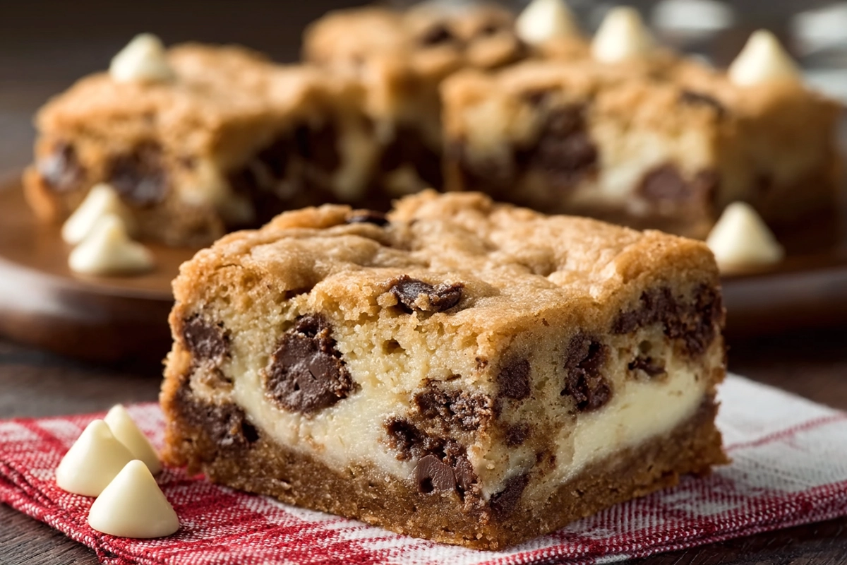 Chocolate Chip Cheesecake Bars Recipe