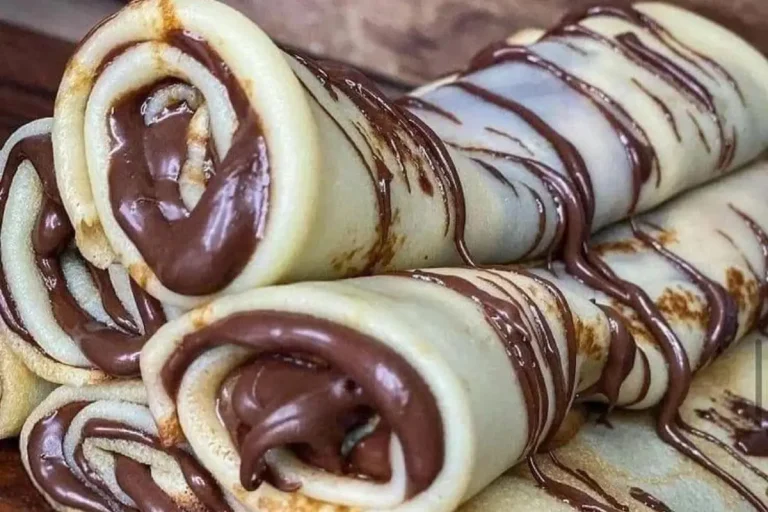 Chocolate-Filled Crepes