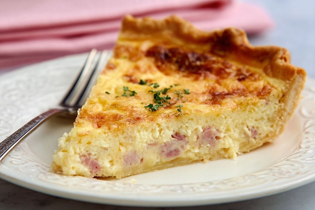 Classic Ham and Cheese Quiche