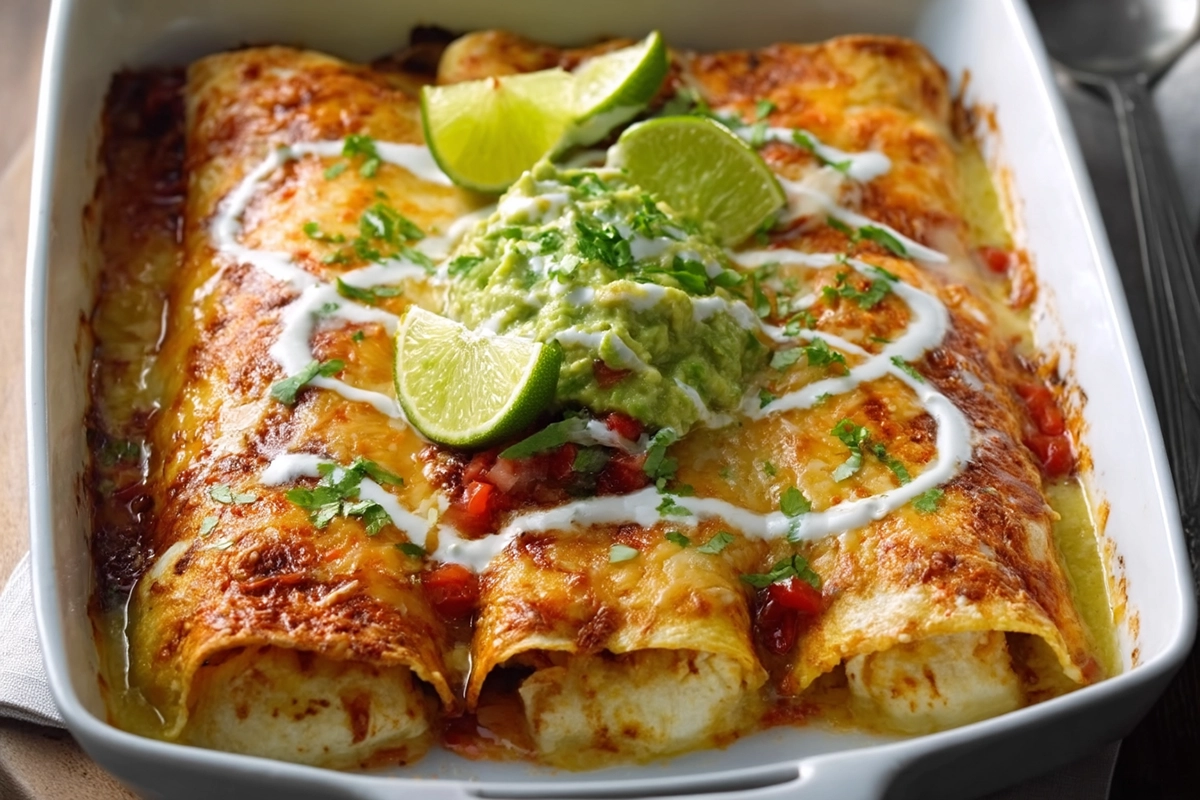 Cream Cheese Chicken Enchiladas Recipe