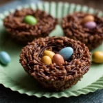NO-BAKE CHOCOLATE BIRD NESTS