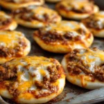 Old School Pizza Burgers