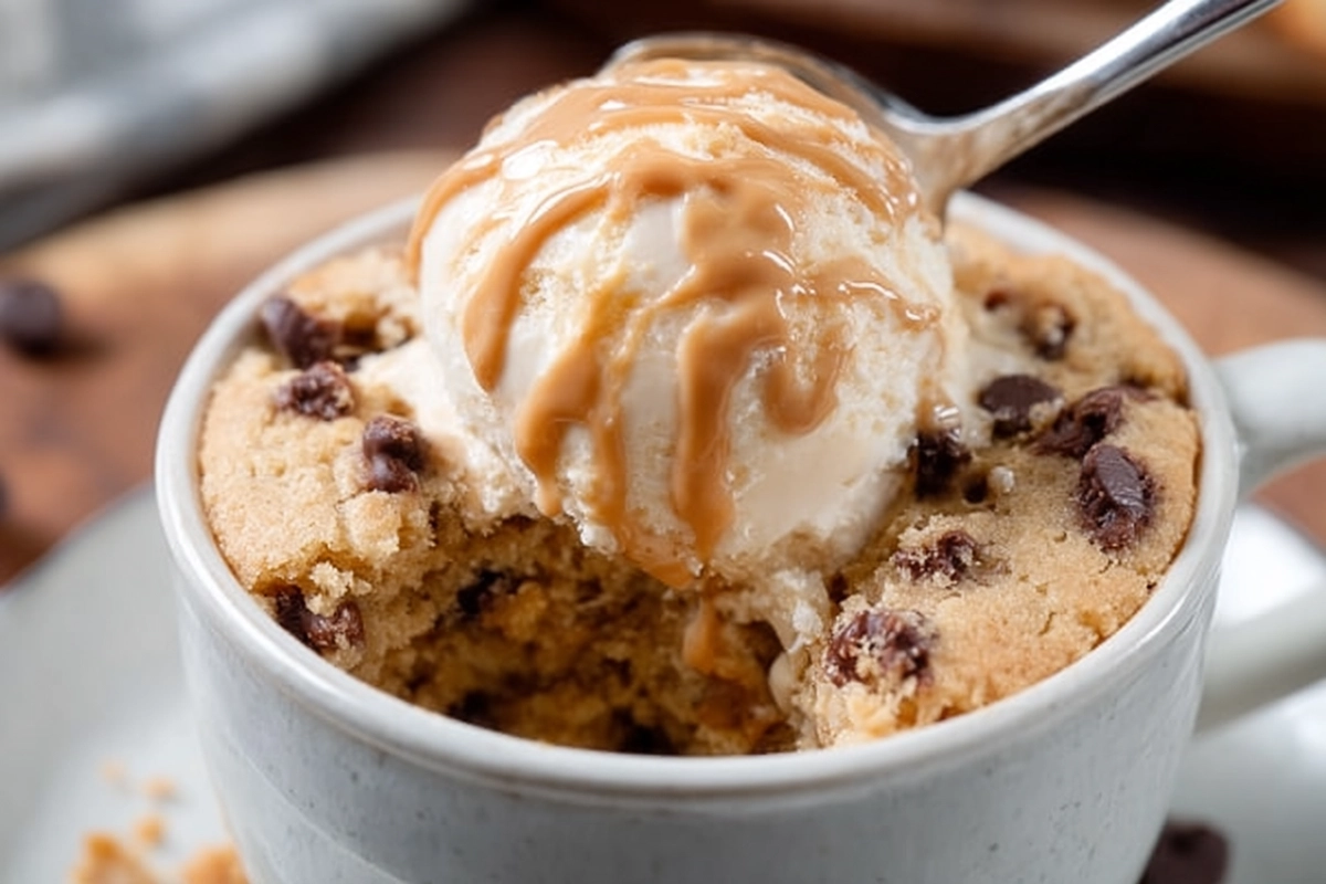 Peanut Butter Mug Cake