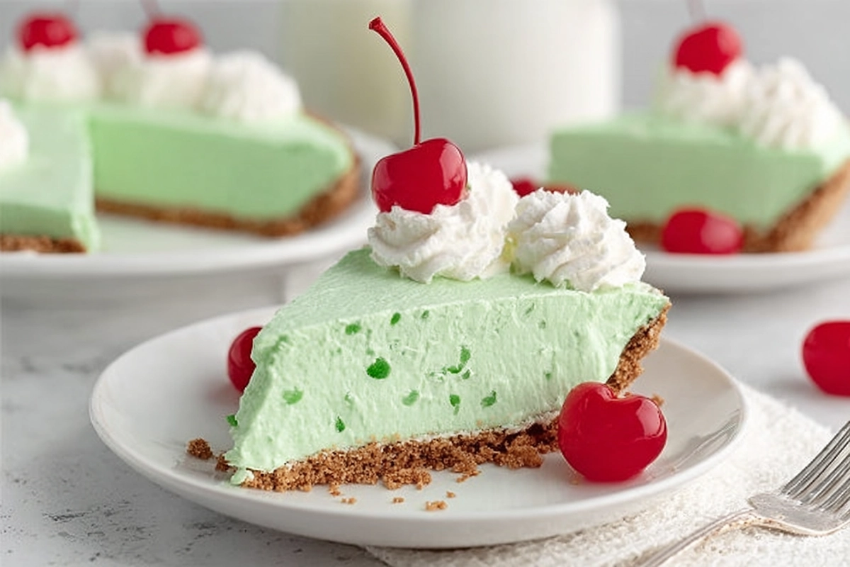 Shamrock Shake Pie