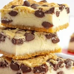 Chocolate Chip Cheesecake Bars Recipe