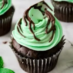 Andes Mint Cupcakes