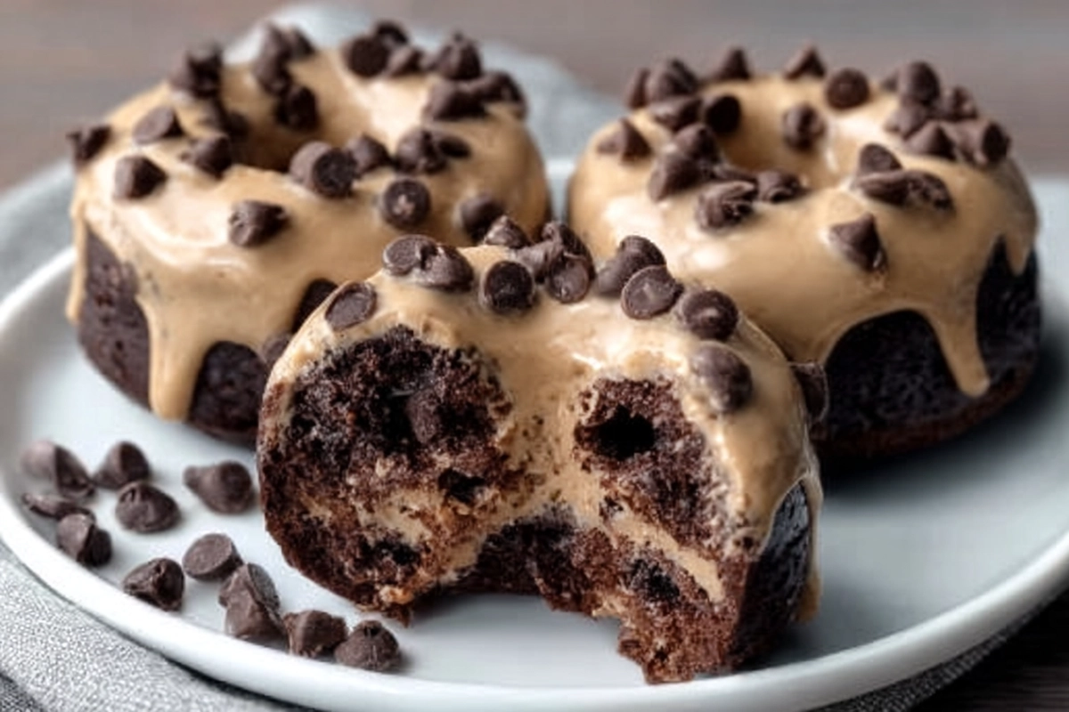 Chocolate Chip Cookie Dough Brownie Bombs