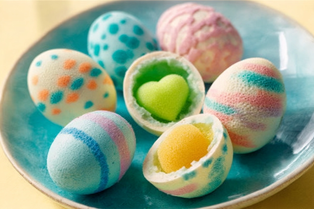 Easter Egg Cake Bites