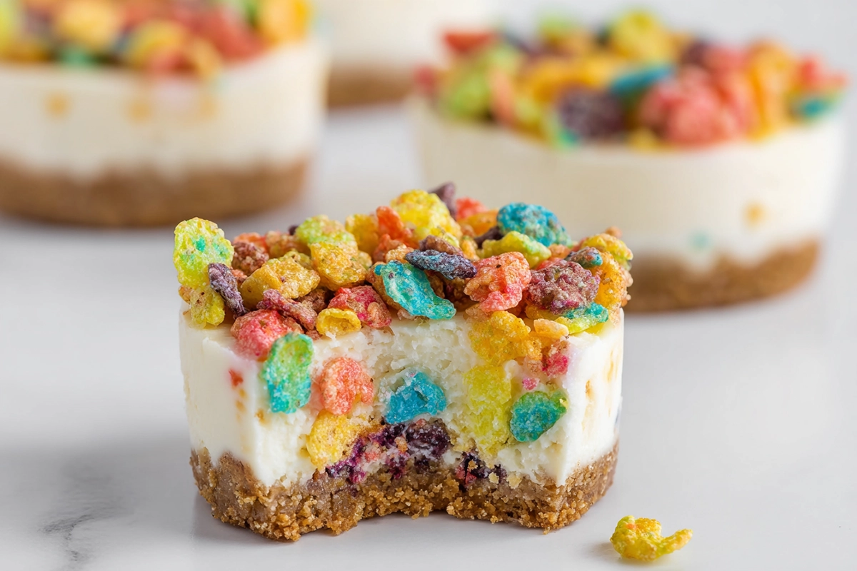 fruity pebbles cheesecake tacos