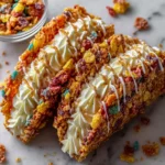 fruity pebbles cheesecake tacos 5 fruity pebbles cheesecake tacos