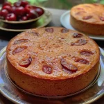 Basque Cherry Cake