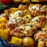 Garlic Parmesan Chicken and Potatoes