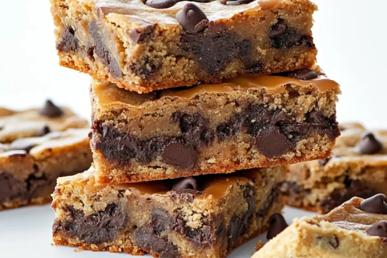 Chocolate Chip Caramel Bars