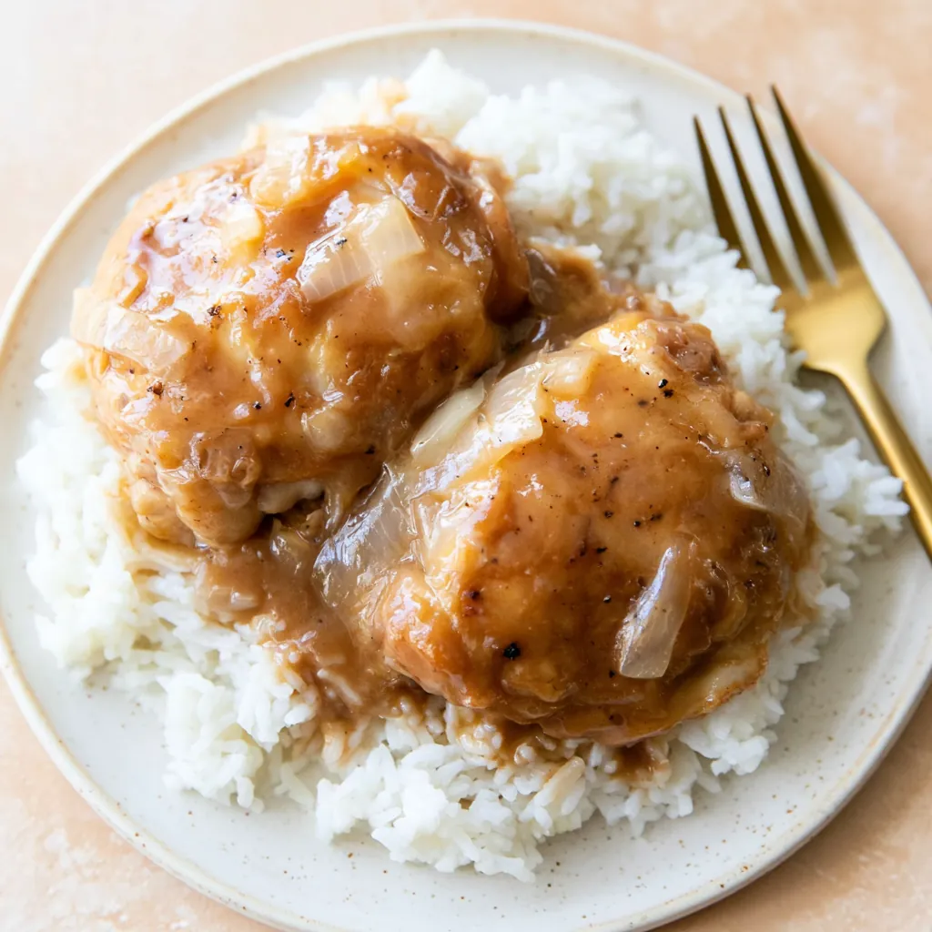 Smothered Chicken And Rice 3 Smothered Chicken And Rice