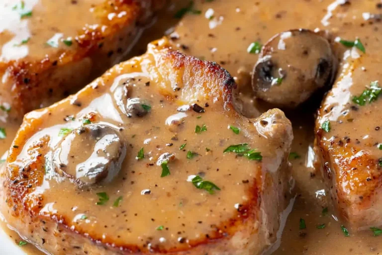 Crock Pot Pork Chops With Gravy