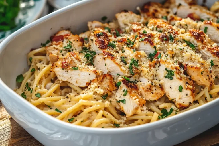garlic butter chicken pasta