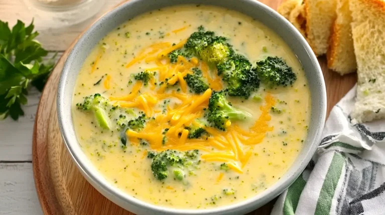 Panera-Style Broccoli Cheddar Soup