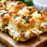 Chicken Bacon Ranch Pull-Apart Rolls 5 Chicken Bacon Ranch Pull-Apart Rolls
