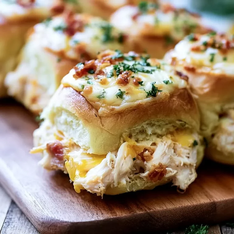 Chicken Bacon Ranch Pull-Apart Rolls