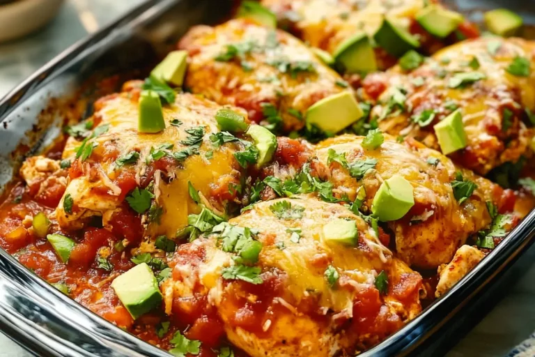 Easy Baked Salsa Chicken