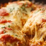 Cheesy Mozzarella Chicken Bake