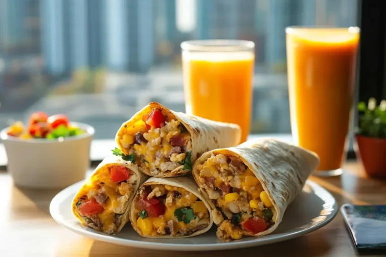 Freezer Breakfast Burritos