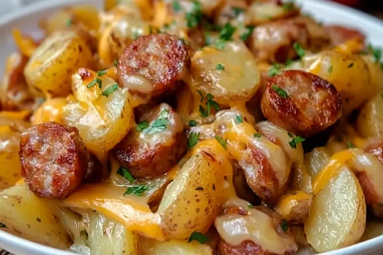 Cheesy Ranch Potatoes & Sausage