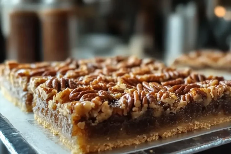 Lazy Pecan Pie Bars
