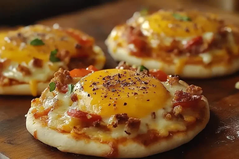 english muffin breakfast pizza