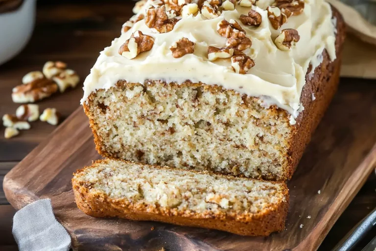 hummingbird bread with cream cheese frosting