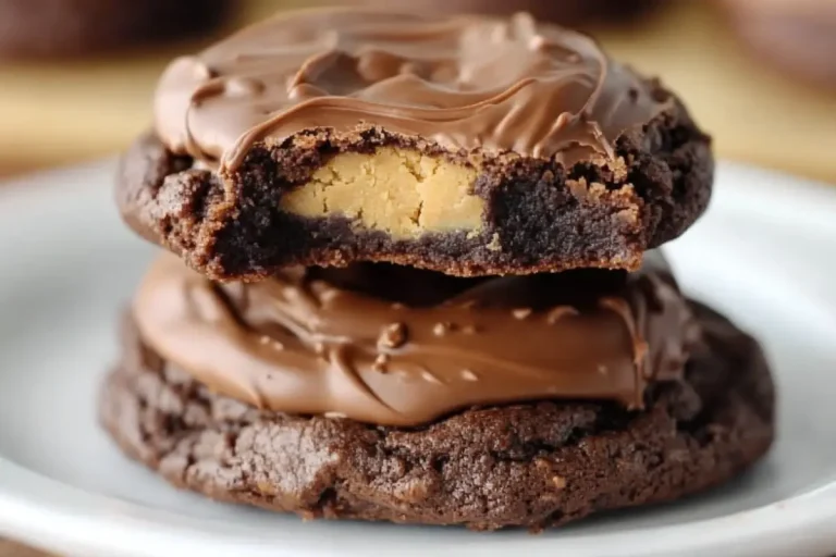 1️⃣ Chill the Layers: After adding the peanut butter filling and chocolate coating, ensure each layer chills properly before moving to the next step. This helps maintain clean layers and prevents the chocolate from mixing with the peanut butter. 2️⃣ Don’t Overbake the Brownie Base: Keep an eye on the brownie cookies while baking. Overbaking can result in dry, crumbly cookies instead of the soft, fudgy texture you're aiming for. 3️⃣ Use Quality Chocolate: Opt for high-quality chocolate chips or couverture chocolate for the coating. It makes a noticeable difference in the smoothness and taste of the final layer.