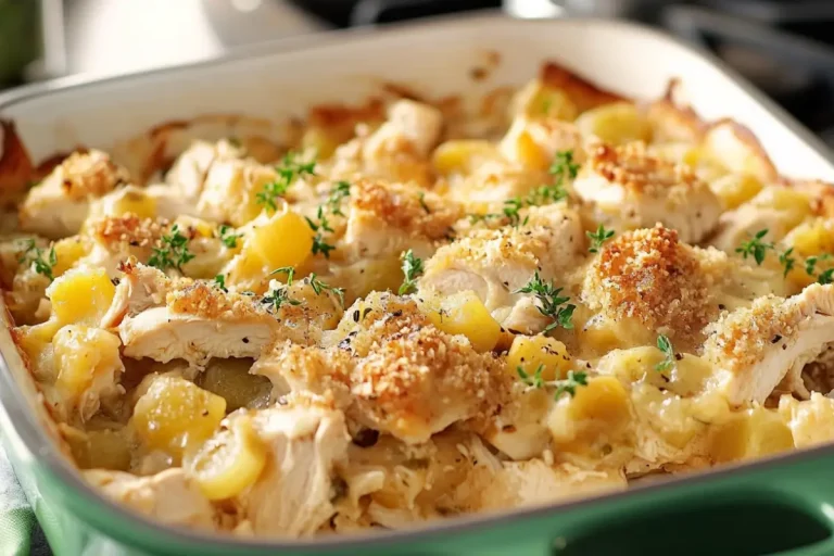 swiss chicken casserole