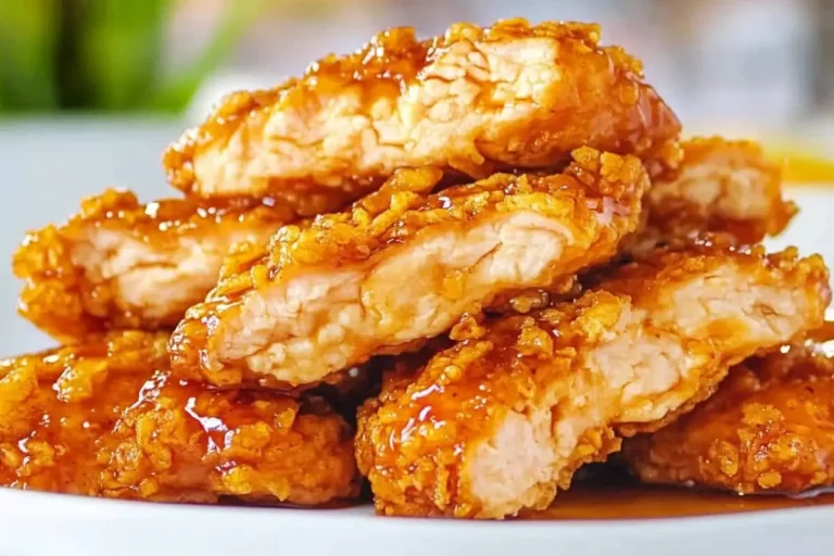 Double Crunch Honey Garlic Chicken Breasts