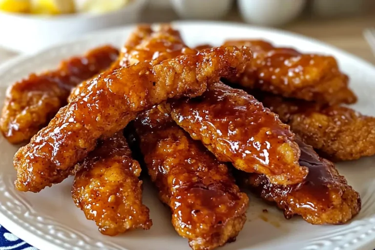 honey bbq chicken strips