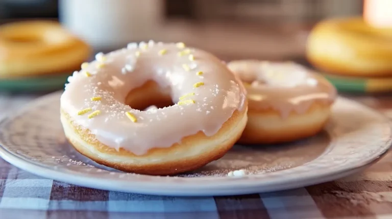 Perfect Vanilla Doughnuts Recipe