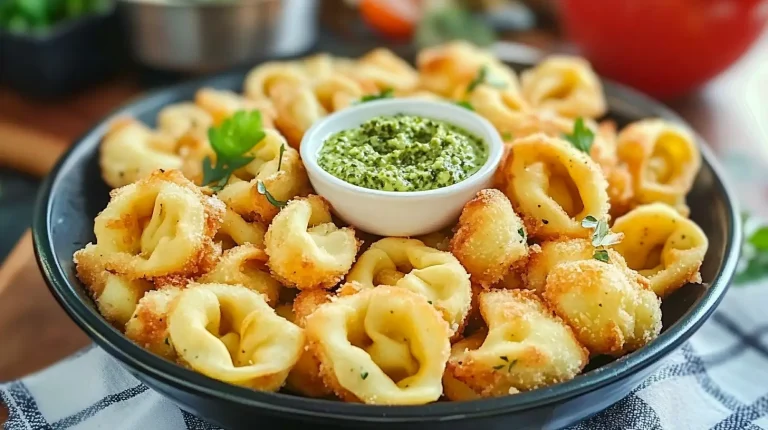 Crispy Fried Tortellini Delight