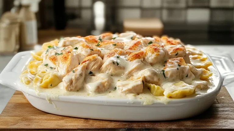 chicken tortelloni alfredo