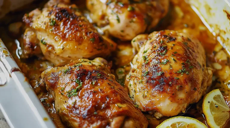 Baked Lemon Butter Chicken