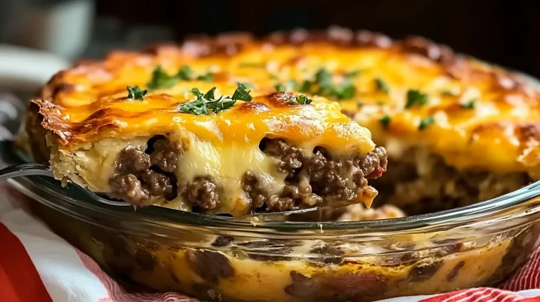 Pioneer Woman’s Cheeseburger Pie