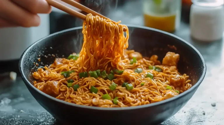 Easy Saucy Ramen Noodles (Vegan Recipe)